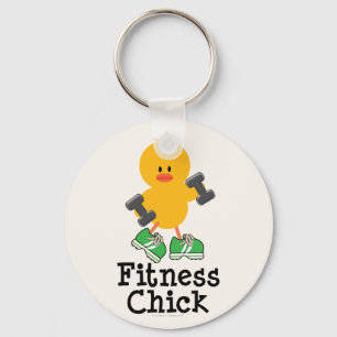 Nyckelkedja för Fitness-Chick Nyckelring