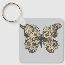 nyckelkedja för fjäril nyckelring