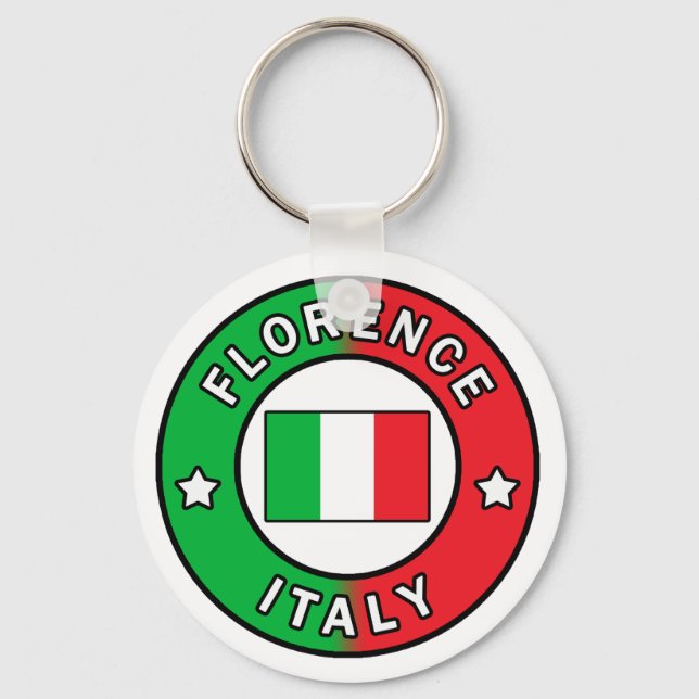 Nyckelkedja för Florence Italien Nyckelring (Framsida)