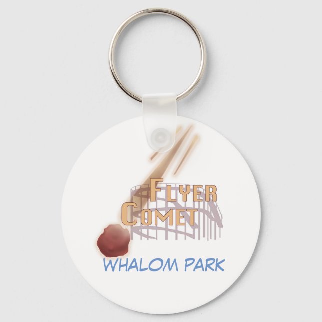Nyckelkedja för Flyer Comet Nyckelring (Framsida)