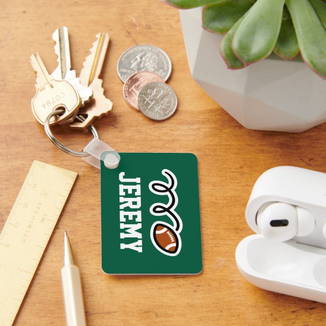Nyckelkedja för fotbollsskor i amerikansk fotboll  nyckelring (Skrivbord)