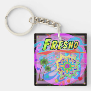 Nyckelkedja för Fresno True Progress