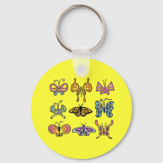 Nyckelkedja för funky Butterfly Nyckelring
