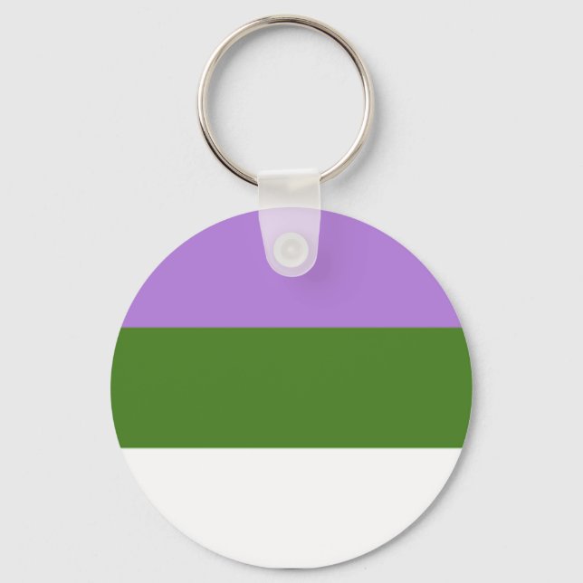 Nyckelkedja för genderPride Nyckelring (Framsida)