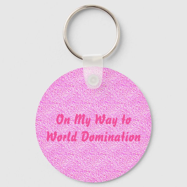 Nyckelkedja för global dominans nyckelring (Framsida)