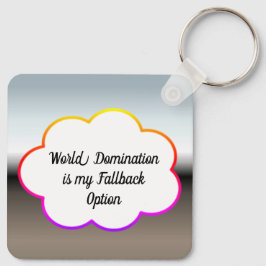 Nyckelkedja för global dominans nyckelring