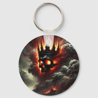 Nyckelkedja för gotisk fil med skal nyckelring