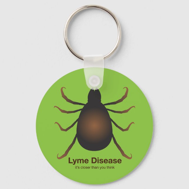 Nyckelkedja för Grönt för hej granne Nyckelring (Framsida)