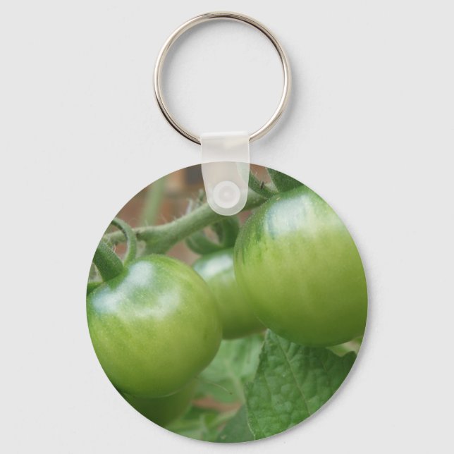 Nyckelkedja för grönt Tomates Nyckelring (Framsida)