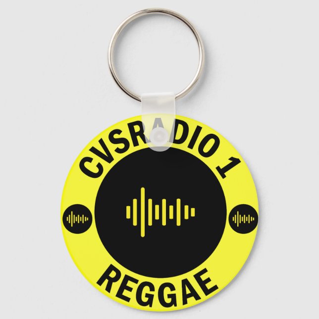 Nyckelkedja för grundknapp nyckelring (Framsida)