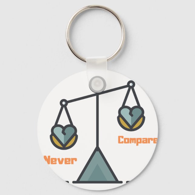 Nyckelkedja för grundknapp nyckelring (Framsida)