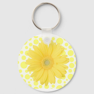Nyckelkedja för gultens Daisy Nyckelring