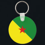 Nyckelkedja för Guyane Fisheye Flagga Nyckelring<br><div class="desc">Guyanes flagga har varit dedicerad passande till den här nyckelkedjans cirkulärfot. En liten påminnelse om Guyanas arv.</div>