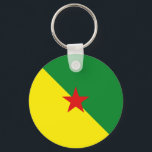 Nyckelkedja för Guyane Fisheye Flagga Nyckelring<br><div class="desc">Guyanes flagga har varit dedicerad passande till den här nyckelkedjans cirkulärfot. En liten påminnelse om Guyanas arv.</div>