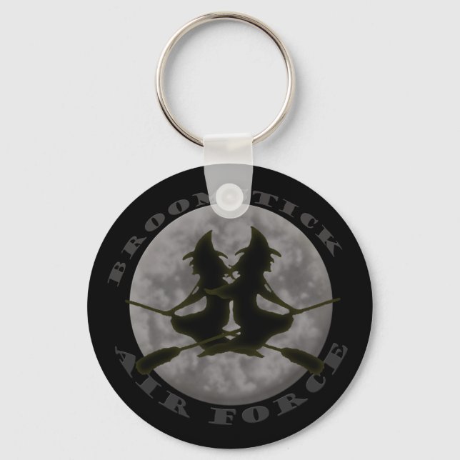 Nyckelkedja för Halloween Witches Nyckelring (Framsida)