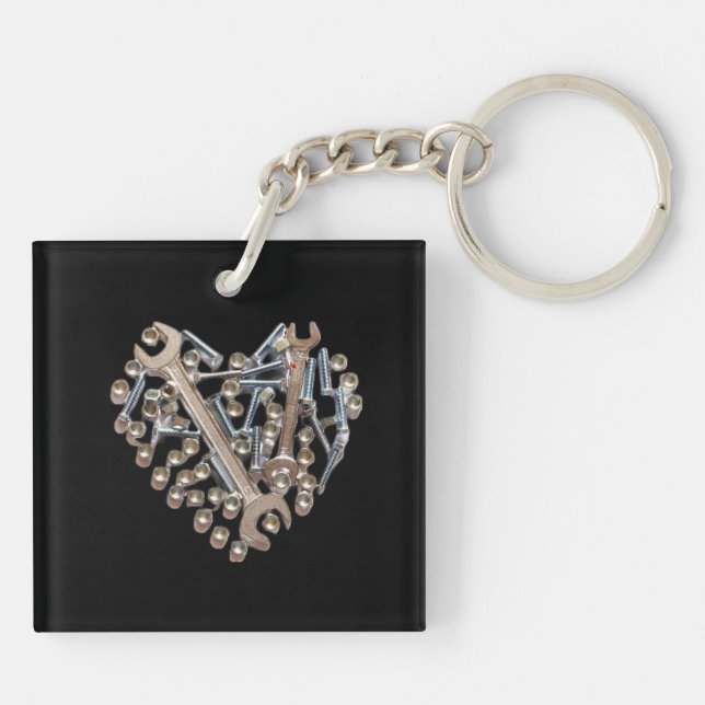 Nyckelkedja för Handman Anpassningsbar (Baksidan)