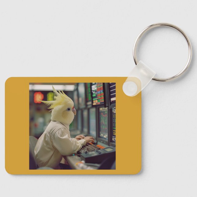 Nyckelkedja för hårigets vänner nyckelring (Framsida)