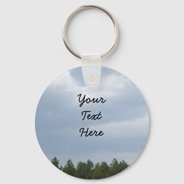 Nyckelkedja för himlar och moln nyckelring (Framsida)