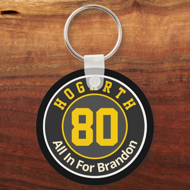 Nyckelkedja för idrottsmedlemskap nyckelring (Framsida)