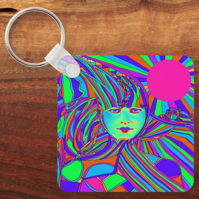 Nyckelkedja för Internet-datorer Nyckelring (Framsida)