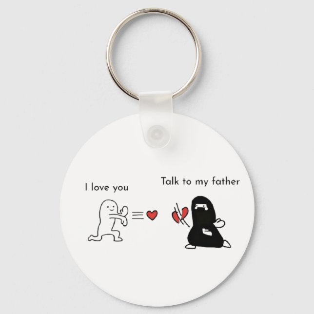 Nyckelkedja för islamiskt par nyckelring (Framsida)