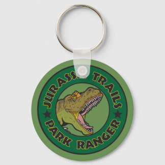 Nyckelkedja för Jurassic Trails Park-Skogsvaktare Nyckelring