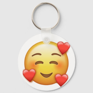 Nyckelkedja för Kärlek Smiley Nyckelring