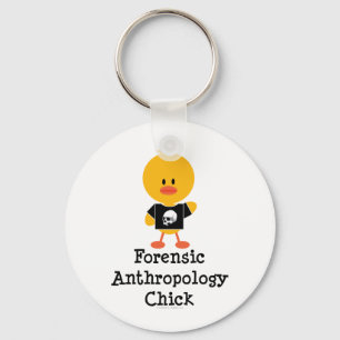Nyckelkedja för kriminalteknisk antropologi-Chick Nyckelring