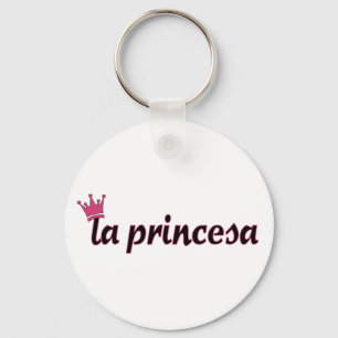 Nyckelkedja för la princesa nyckelring