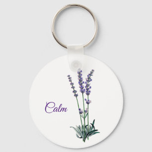 Nyckelkedja för Lavender Flower-Lugn Nyckelring