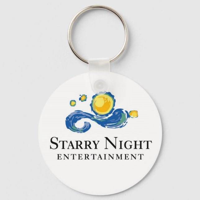 Nyckelkedja för Logotypen Starry Natt Nyckelring (Framsida)