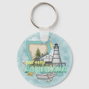 Nyckelkedja för Louisiana Lighthouse Nyckelring