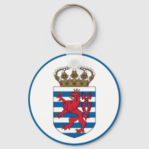 nyckelkedja för luxemburgska emblem nyckelring