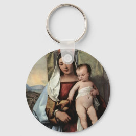 Nyckelkedja för Madonna och Child Nyckelring