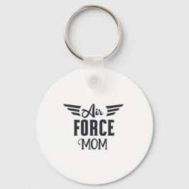 Nyckelkedja för Mamma-knapp för luft-kraft Nyckelring