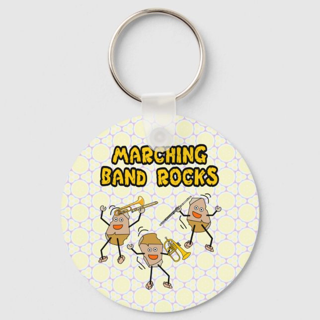 Nyckelkedja för Marching Band Sten Nyckelring (Framsida)