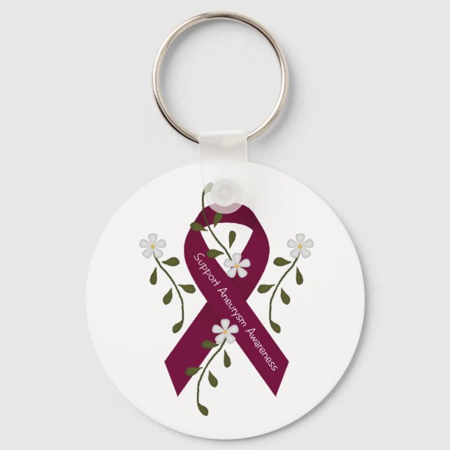 Nyckelkedja för medvetandegörande om neurysm nyckelring (Framsida)