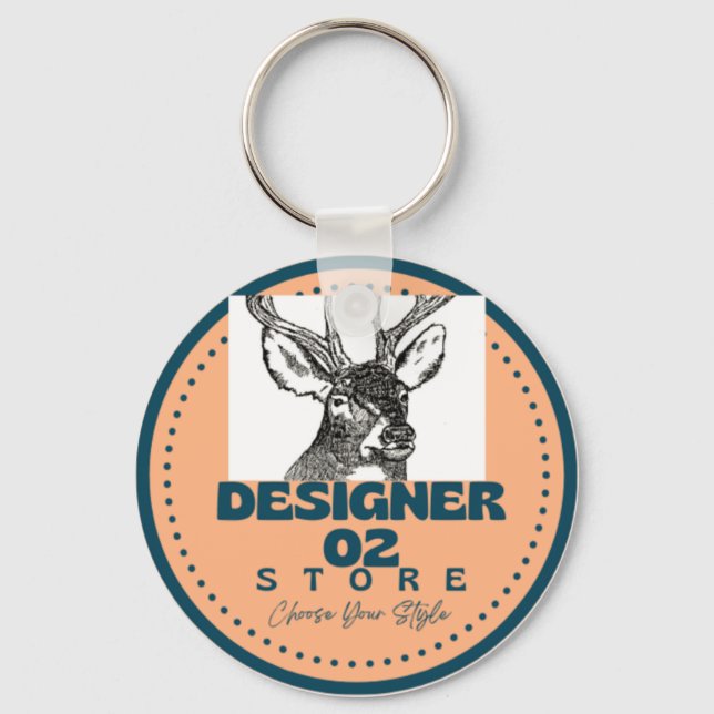 Nyckelkedja för metall-cirkel nyckelring (Framsida)