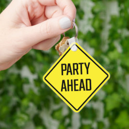 Nyckelkedja för Metall-kvadratan party i Nyckelring