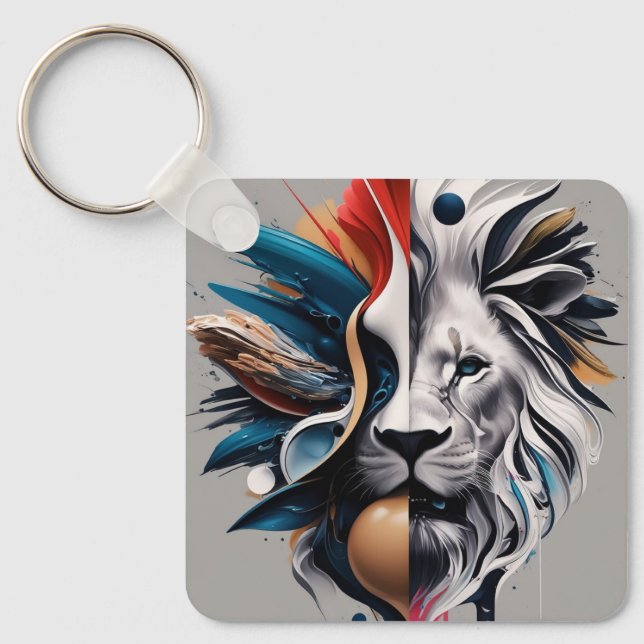 Nyckelkedja för metall nyckelring (Framsida)