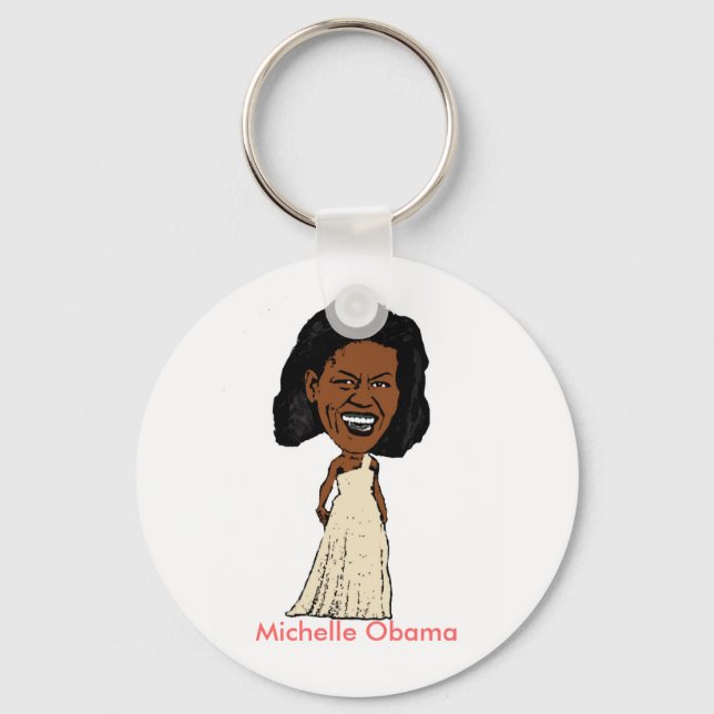 Nyckelkedja för Michelle Obama Nyckelring (Framsida)