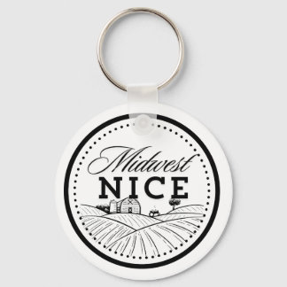 Nyckelkedja för Midwest Nice Nyckelring