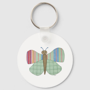 Nyckelkedja för Mint Butterfly Nyckelring