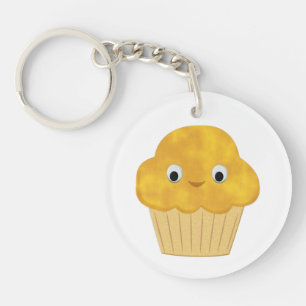 Nyckelkedja för muffin i Cute Tecknad Maj