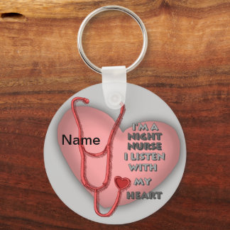 Nyckelkedja för Nurght Nurse Red Heart Nyckelring