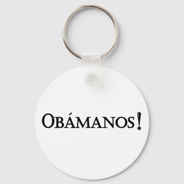 Nyckelkedja för obamanos nyckelring (Framsida)