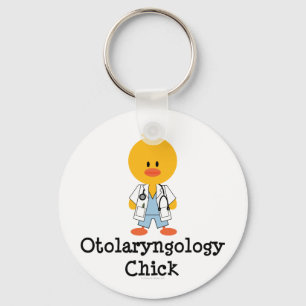 Nyckelkedja för Otolaryngology Chick Nyckelring