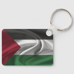 Nyckelkedja för Palestina-Flagga Nyckelring