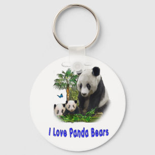 Nyckelkedja för Panda Bear Nyckelring