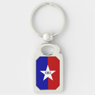Nyckelkedja för patrioter med Flagga San Antonio